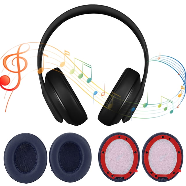Almohadillas Repuesto Cuero Proteico para Inalámbricos Beats Studio 3 0