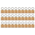 thumbnail image 1 of 30 Piezas Llaveros de Madera en Forma de Cuadrado en  Llaveros de Madera DIY Etiquetas para Llaves Regalos DIY, 1 of 1