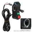 thumbnail image 4 of High Reliability Plastic Electric Bicycle Throttle Grip, Black Electric Bike Throttle, Electric Scooter Accessory Repair Tools For Cycling Cyclists, 4 of 8