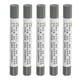 thumbnail image 1 of Uxcell Crayones de reparación de muebles, 5Pcs marcadores de retoque para cubrir arañazos en mesas y pisos de madera, Gris Titanio, 1 of 6