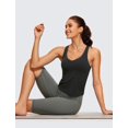 thumbnail image 3 of Remera CRZ YOGA Butterluxe Mujer Cuello en V Espalda Deportiva Negra, 3 of 4