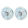 thumbnail image 1 of Heavy Duty Garage Door Pulley, 200lb Load 2PCS 3 Inch Garage Door Pulley Universal Stable Cable Support  for 5/32 Inch Diameter Cables, 1 of 7