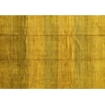 thumbnail image 1 of Ahgly Company Indoor Rectangle Abstract Yellow Contemporary Area Rugs, 6' x 9', 1 of 4