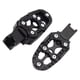 thumbnail image 5 of Reposapiés genéricos para motocicleta, reposapiés para motocicleta, pedales de repuesto portátiles Negro, 5 of 9