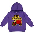 thumbnail image 2 of Inktastic Red Tractor Big Brother Toddler Hoodie, 2 of 4