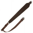 thumbnail image 3 of Allen Company Big Game Suede Deer Head Firearm Sling with Swivels, Black/Brown, 3 of 9