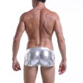 thumbnail image 6 of Sngxgn Breathable Men's Underwear Comfortsoft Boxer Briefs(Silver,M), 6 of 8