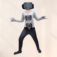 thumbnail image 4 of Niños Skibidi baño TV hombre mono camarógrafo Cosplay mono fiesta vestido de lujo, 4 of 7