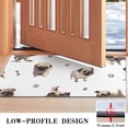 thumbnail image 3 of Pug and Footprint Door Rugs,Washable Non Slip Door Mats Indoor,Decorative Door Mats,Entry Mat Indoor for Entrance,Bedroom,Kitchen,Bathroom,17"x30", 3 of 6