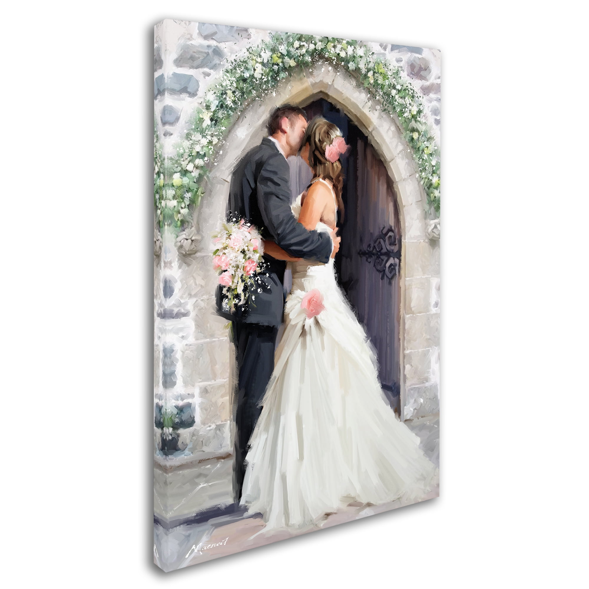 The Macneil Studio 'Wedding Kiss' Canvas Art