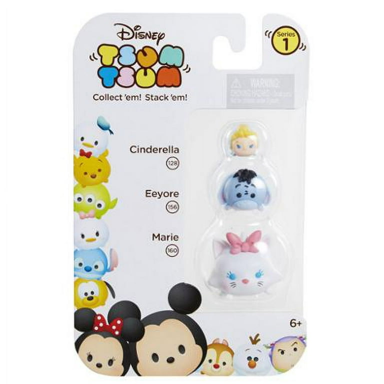 Disney Tsum Tsum Series 1 Cinderella, Eeyore & Marie Mini Figure