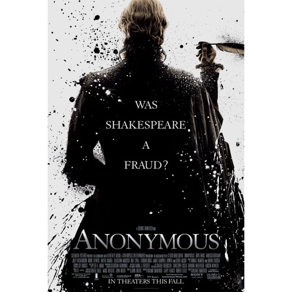 Anonymous Movie Poster Was Shakespeare A Fraud 16in x 24in Poster Square Adults Best Posters