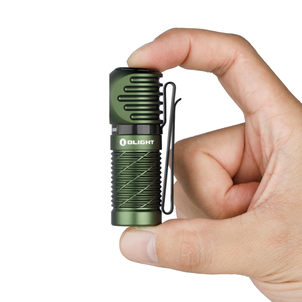 OLIGHT Perun 2 Mini Headlamp 1100 Lumens LED Head Flashlight, Rechargeable Headlight with Red Light Option, Great for Working, Hiking, Camping and Climbing (OD Green Cool Whtie Light: 5700~6700K)