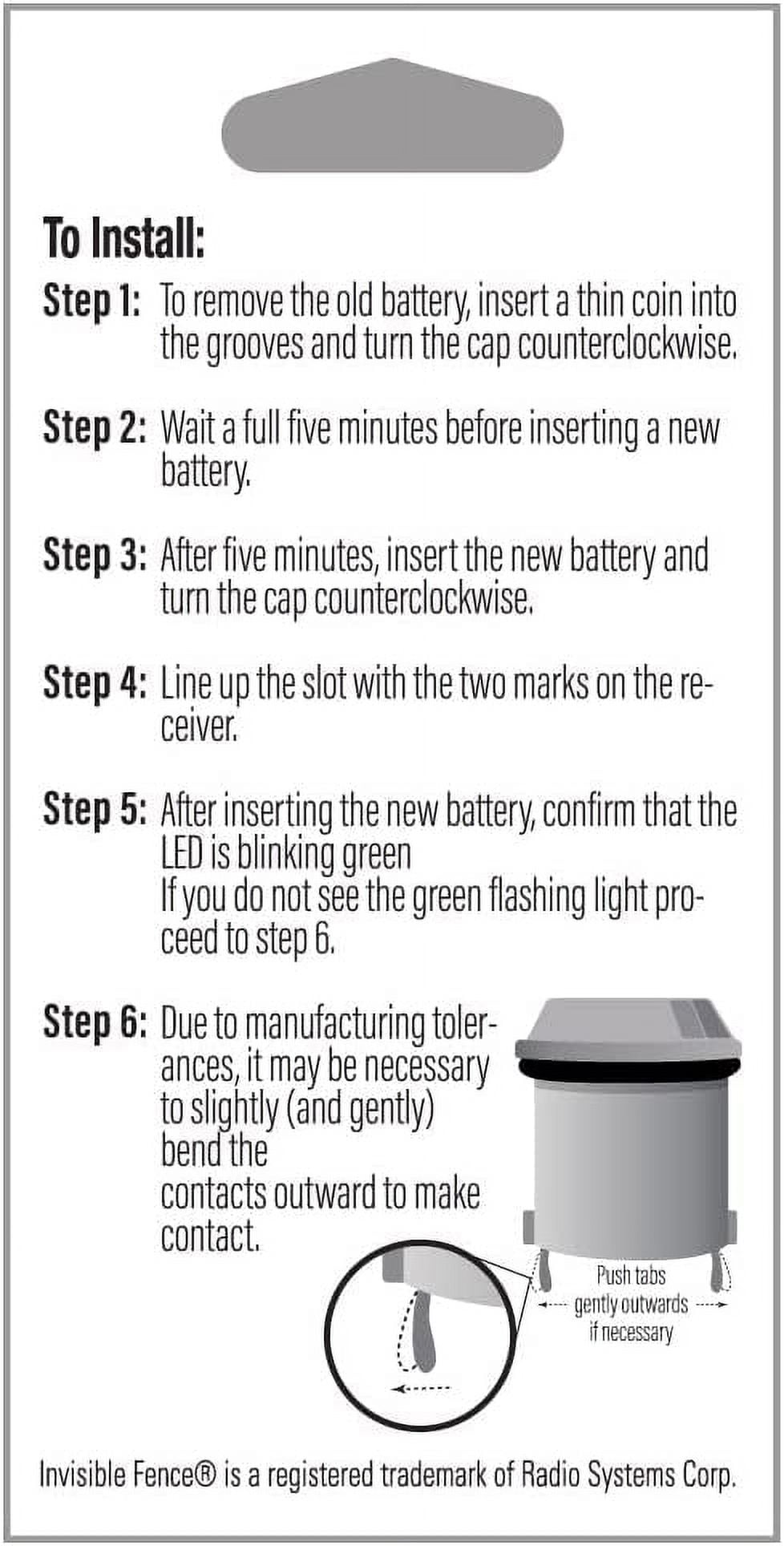 Invisible fence flashing green light hot sale