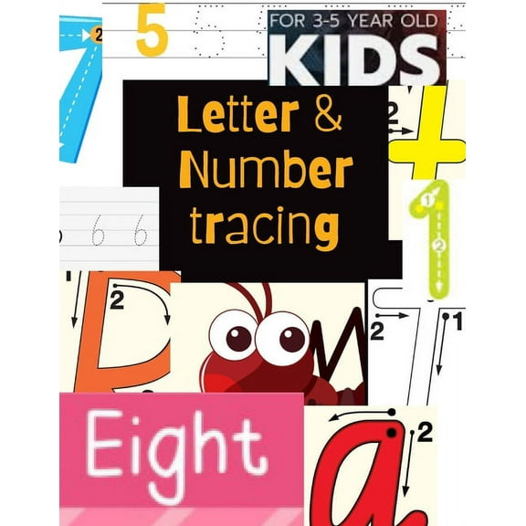 letter & number tracing (Paperback)