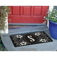 thumbnail image 3 of Toland Home Garden 800075 Tapis de Step Designer Souple, Standard, Monogramme S, Métallique, 3 of 5