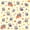 Cream Yellow Pink, variant on Castle Fairy Cute Cartoon Snack Raccoon Twin Sheets 3pcs for Boys,Heart Star Pastel Base Bedding,Mint Yellow Pink,1 Fitted Sheet, 1 Flat Sheet and 1 Pillowcase