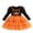 Yellow-LnrBb, variant on OJSFQUFP Girls Skirt Halloween Girl Dress Pumpkin Print Long Sleeve Sweet Performance Puff Dress