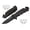Black, variant on SZCO 7.25" Wood-Finish Stiletto Style Folding Tool Liner Lock Mechanism and Pocket Clip