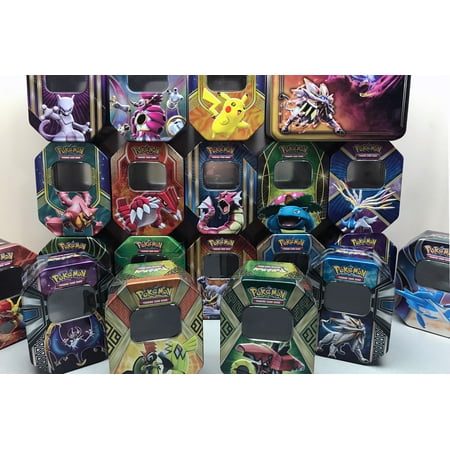 Party Figure - 24 Pokemon Minifigures With Included Storage Tin - Premium Pokemon Toys - Perfect Cake Toppers or Party Favors - Find Your Favorite Characters in This Minifigure Variety Pack - Pikachu in Every Pack
