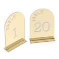 thumbnail image 6 of Miumaeov 20 Pcs Wedding Acrylic Table Numbers DIY Acrylic Wedding Table Numbers 1-20 for Centerpiece Wedding Reception Party Anniversary Event Decoration, 6 of 15