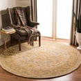thumbnail image 3 of SAFAVIEH Anatolia Eliot Traditional Wool Area Rug, Ivory/Brown, 2' x 3', 3 of 10