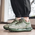thumbnail image 2 of Men'S Low-Top Breathable Running Sneakers - Hong Kong Style Minimalist Sneakers with Cushioned EVA Insole & Arch Support, Arch Cushioning Technology, Durable Rubber Sole - Lightweight Gym, 2 of 8