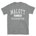 thumbnail image 1 of Malott Washington Classic Established Men's Cotton T-Shirt, 1 of 1