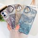 thumbnail image 4 of Compatible con iPhone 16, linda funda 3D de mariposa con purpurina brillante, carcasa de lujo para mujeres y niñas, protección para cámara, parachoques de 6.1 pulgadas, color rosa., 4 of 6