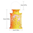 thumbnail image 2 of Halloween Decorations Handheld Lamp Lantern with Spider/Castle Silhouette, 2 of 6