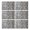 White Geometric Diamond, variant on Red and Yellow Geometric Striped Pattern Summer Placemats Table Placemats Set Of 4-Linen Kitchen Washable Placemats Table Mats 11.8"x17.7" Non-Slip Heat Resistant
