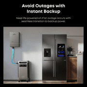 Anker SOLIX F3800 Plus Whole-Home Backup Power Station(3.8kWh-58.8kWh)-Dark Grey