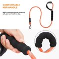 thumbnail image 3 of Pet Nylon Tow Rope High Toughness Dog Walking Hauling Cable Smooth Surface Pulling Haulage Cable with Wrist Strap High Elasticity Safety Lock Reflective Tape for Pet, 3 of 9