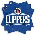 thumbnail image 2 of Los Angeles Clippers NBA Basketball Pro Sports Party Paper Blue Luncheon Napkins, 2 of 2