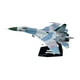 thumbnail image 5 of Modelo SU27 a escala 1/100, modelo de avión de metal, colección de juguetes, avión simulado para cafeterías, hogar, aviación, conmemoración., 5 of 9