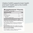 thumbnail image 2 of Integrative Therapeutics Vitaline CoQ10 100 mg - Brain Health Support Supplement for Adults* - Supports Heart Health* - Dairy-Free - Tropical Fruit Flavored, 30 Chewable Tablets (30 Servings), 2 of 6