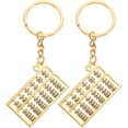 thumbnail image 1 of 2pcs Delicate Abacus Pendant for Keychain Decor Decorative Abacus Adornment Delicate Abacus Decor, 1 of 8