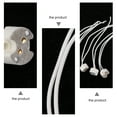 thumbnail image 3 of 10Pack White GU10 Design Lamp Base Socket Adapter Heat Resistant and Snap-to-fit Installation, 3 of 8