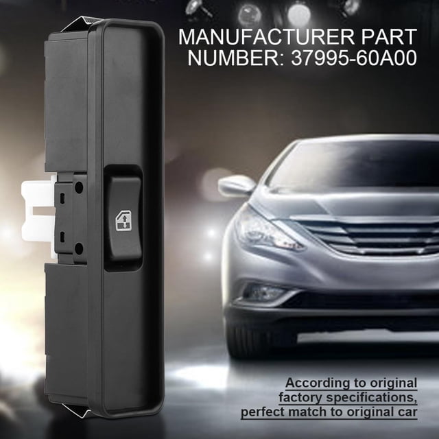 M Buder Interruptor Maestro de Control de Ventana Eléctrica Regulador de Alta Calidad para Suzuki Vitara Sidekick 37995-60A00 Pieza de Repuesto de Ajuste Perfecto y Fácil Instalación