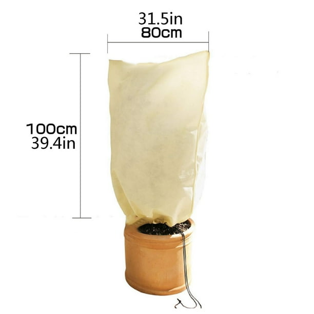 Xihbxyly Cubierta Antiheladas, Material No Tejido, Diseño Translúcido Resistente a Los Rayos Uv, Ideal para Árboles Frutales, Hortalizas, Arbustos y Plantas de Exterior. Protección Contra El Granizo,