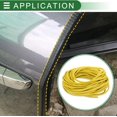 thumbnail image 3 of Universal Car Door Edge Protective Sealing Strip UType Door Scratch Protection Guard .ft m scratch Collision PVC Iron Purple, 3 of 6