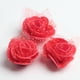 thumbnail image 3 of 50pcs Mini Apliques De Cabezas De Flor Malla De Espuma Artificial Para 4cm rojo, 3 of 9
