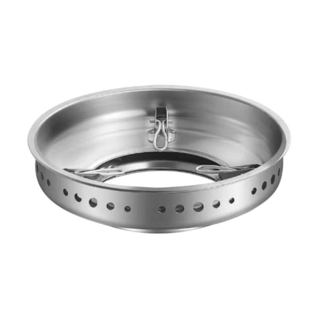 Rejilla para quemador de estufa de gas, soporte para wok, soporte universal reutilizable para sartén wok Doble capa
