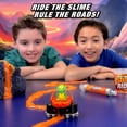thumbnail image 4 of Slime Riders - Slime Toy Race Track Builder with Motorized Rechargeable Car - Draco The Dragon, 4 of 11
