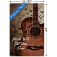 thumbnail image 3 of Music Will Set You Free Wall Poster with Push Pins, 22.375" x 34", 3 of 3