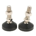 thumbnail image 4 of 4 patas niveladoras ajustables de acero al carbono para muebles de 60 mm (60-M16 x 50 mm) 60-M16x50mm, 4 of 6