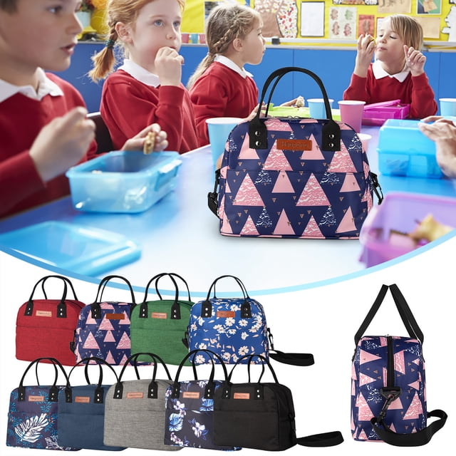 Xihbxyly Bolsa Aislante Cruzada, Diseño de Gran Capacidad, a Prueba de Fugas y Fácil de Limpiar, Mantiene El Calor Durante 6 Horas y El Frío Durante 24 Horas, Ideal para Viajes y Actividades Al Aire