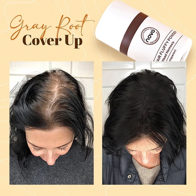 WEIWEIGG Root Volumizing Powder - Instant Hairline Enhancement, Oil Control Leave-In Formula for Greasy Hair, Lazy Day Styling