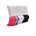 thumbnail image 5 of Wonder Nation Girls Lurex No-Show Socks, 15-pack, Size Large (Shoe Size 4-10), 5 of 6
