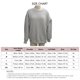 thumbnail image 2 of Sudadera de cuello redondo para mujer, sudadera de cuello redondo para mujer, sudadera con hombros caídos, top de cuello redondo muy versátil, 2 of 2
